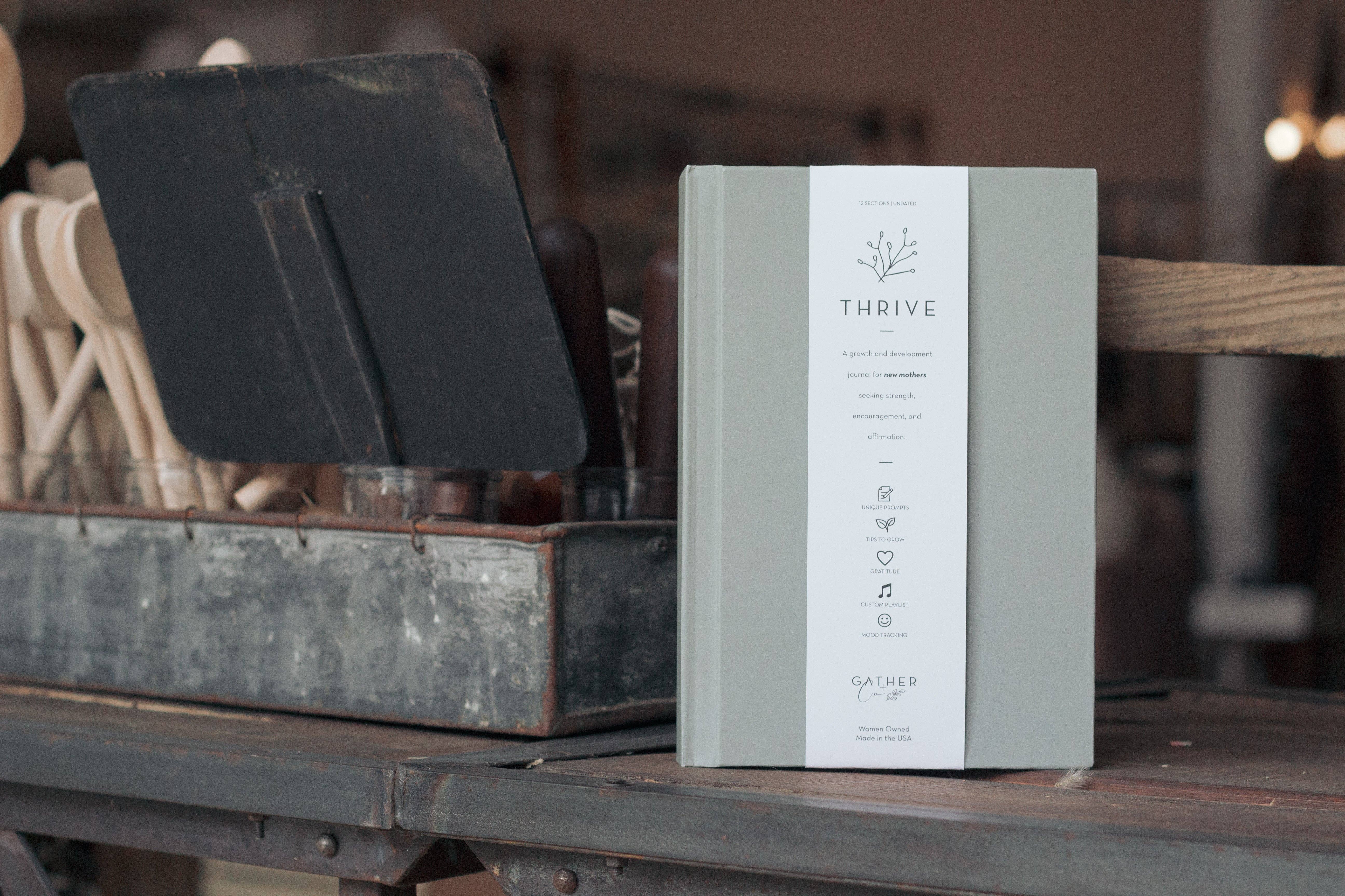 Gather + Company - Wholesale Journal/Diary - Maternity - THRIVE - A Postpartum Journal1