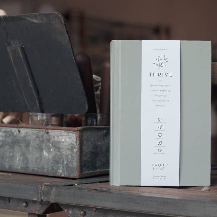 Gather + Company - Wholesale Journal/Diary - Maternity - THRIVE - A Postpartum Journal1