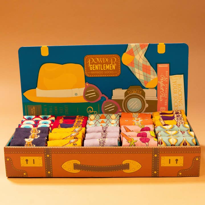 MENS SOCK POS for wholesale by Powder Design inc - US