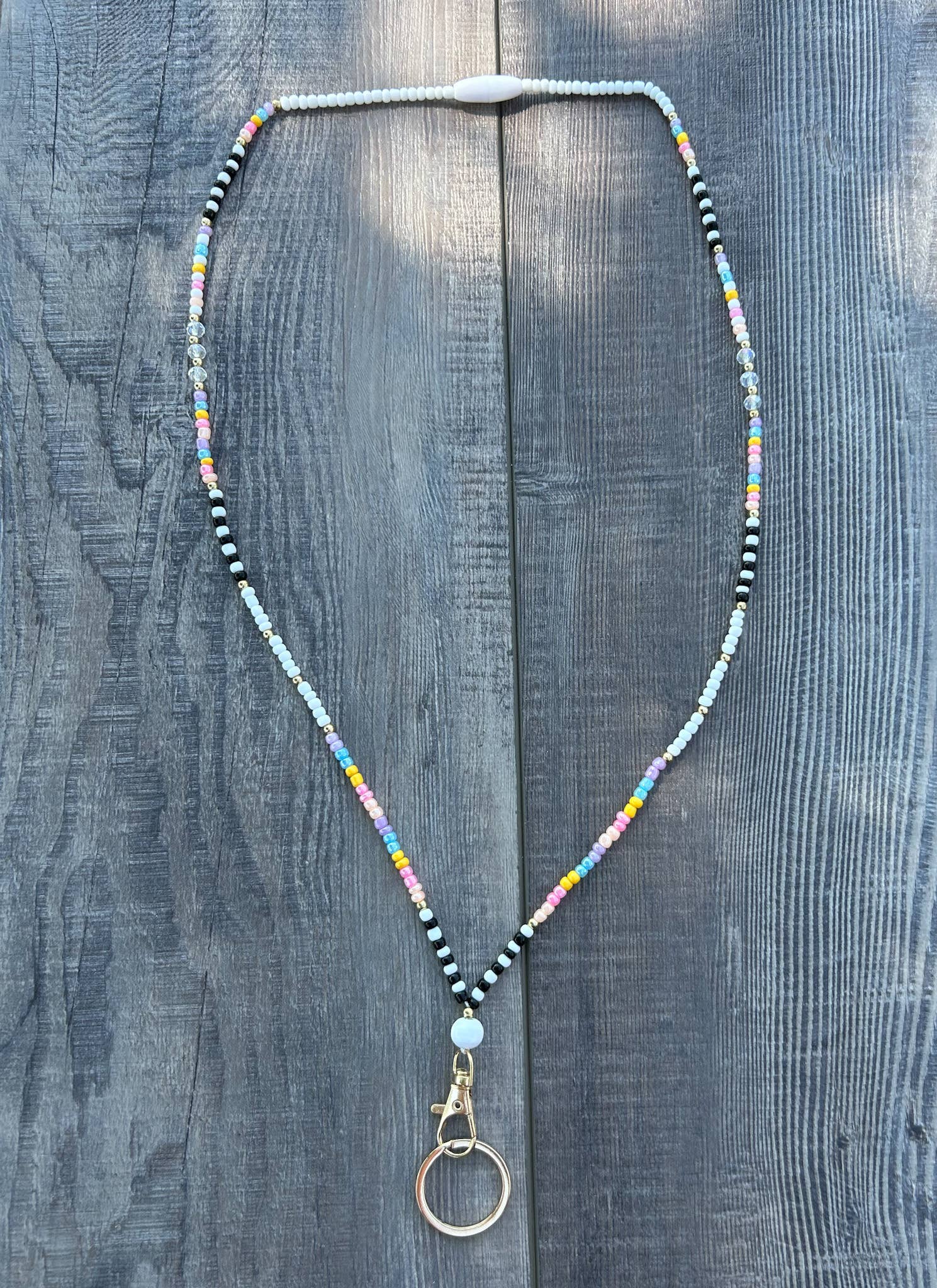 JILLIAN INK LLC - Wholesale Lanyard - Women's - Seed Bead Lanyard with Breakaway Clasp3