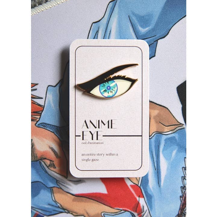 The High-End Collective - Wholesale Lapel pin/button - Anime Eye Enamel Pin