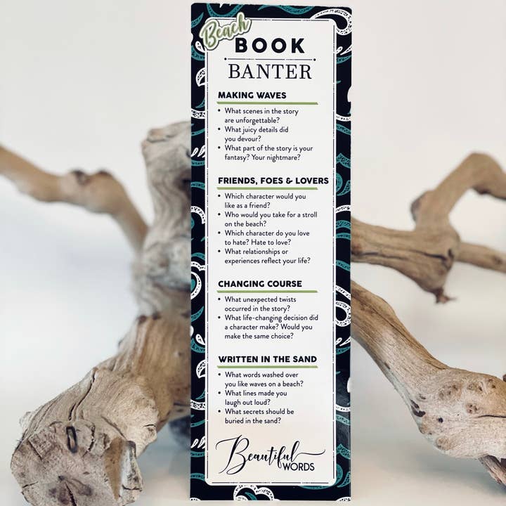 Beautiful Words - Wholesale Bookmark - Beach Book Banter Bookmark7