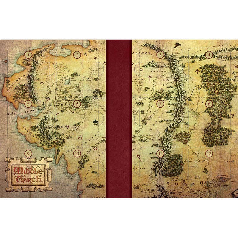 Insight Editions - #1 Pop Culture Publisher - Wholesale Advent Calendar - 12 Days of The Lord of the Rings: 12 Unique Enamel Pins1