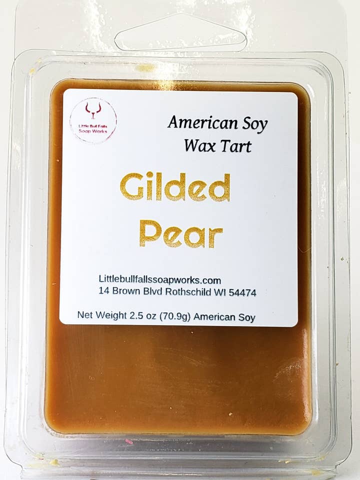 Förgylld Päron Sojavaxsmältning för wholesale av Little Bull Falls Soap Works