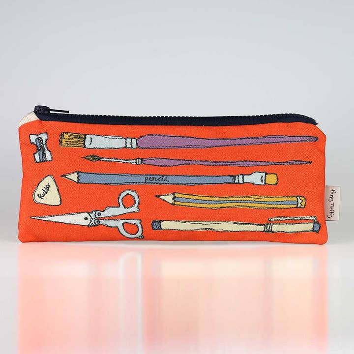 Poppy Treffry - Wholesale Pencil case/pouch - Arty pouch1