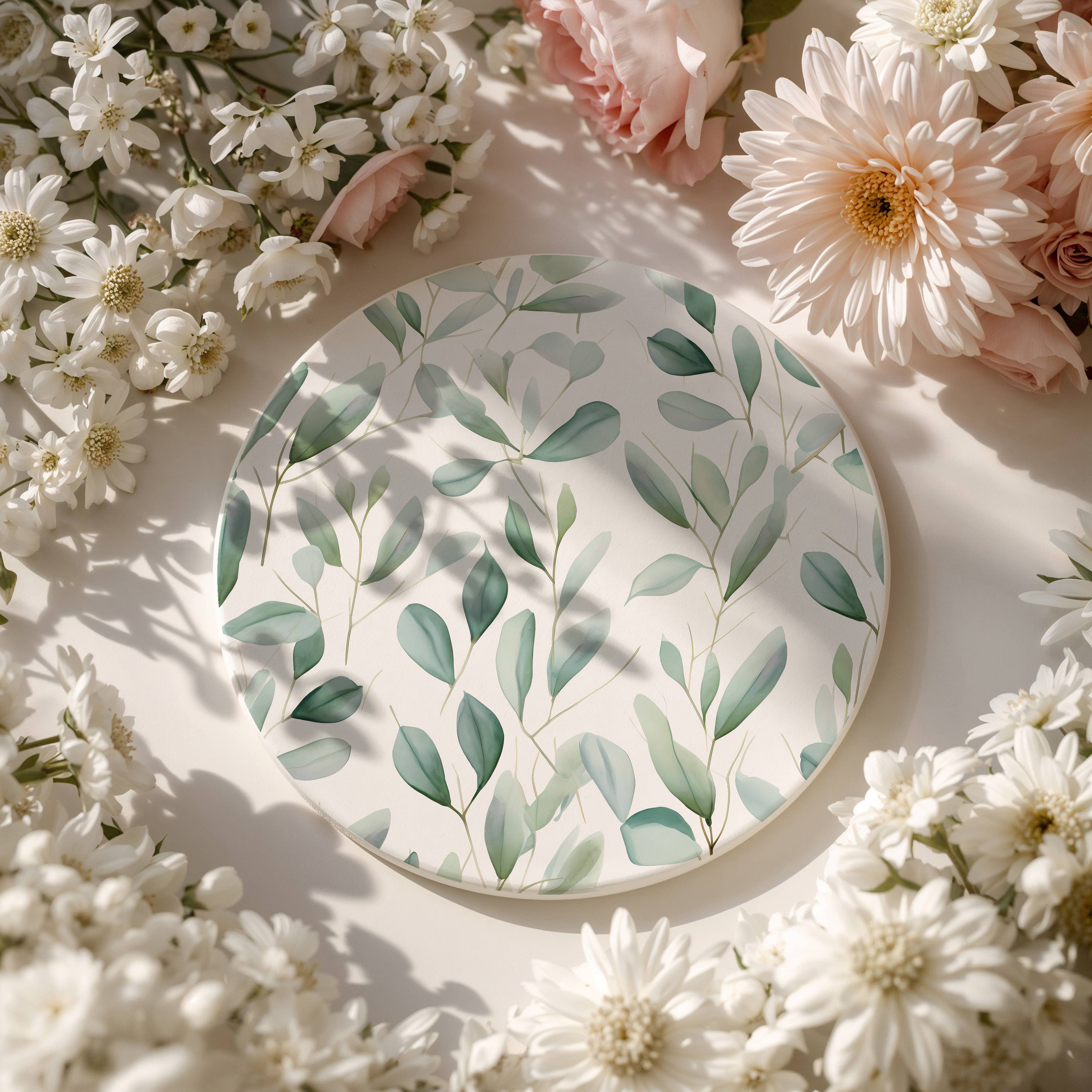 Gia Roma - Wholesale Decorative Tabletop Object - Blue Country Coaster Elegant Grandmillennial Blue Home Decor39