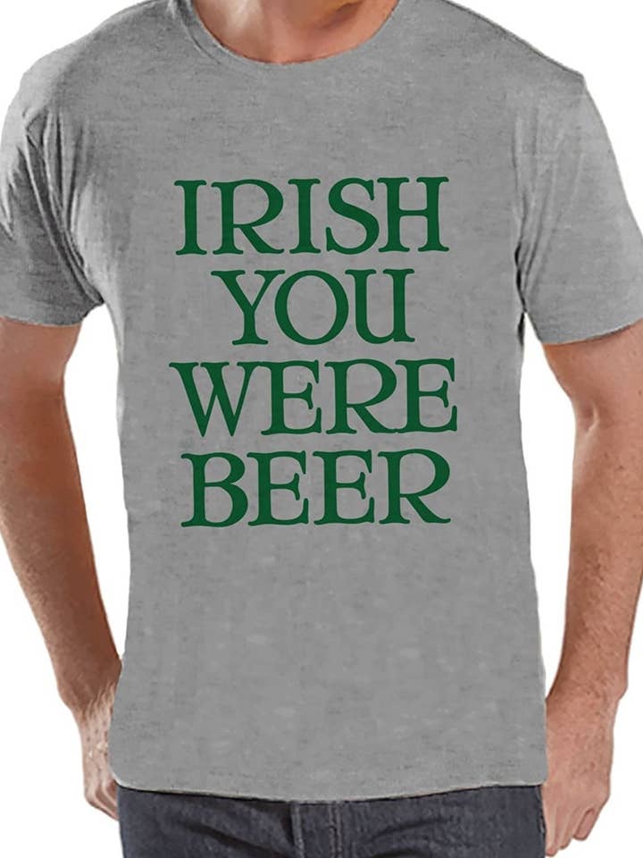 7 ate 9 Apparel Men's Beer St. Patrick's Day T-Shirt for wholesale by 7 ate 9 Apparel