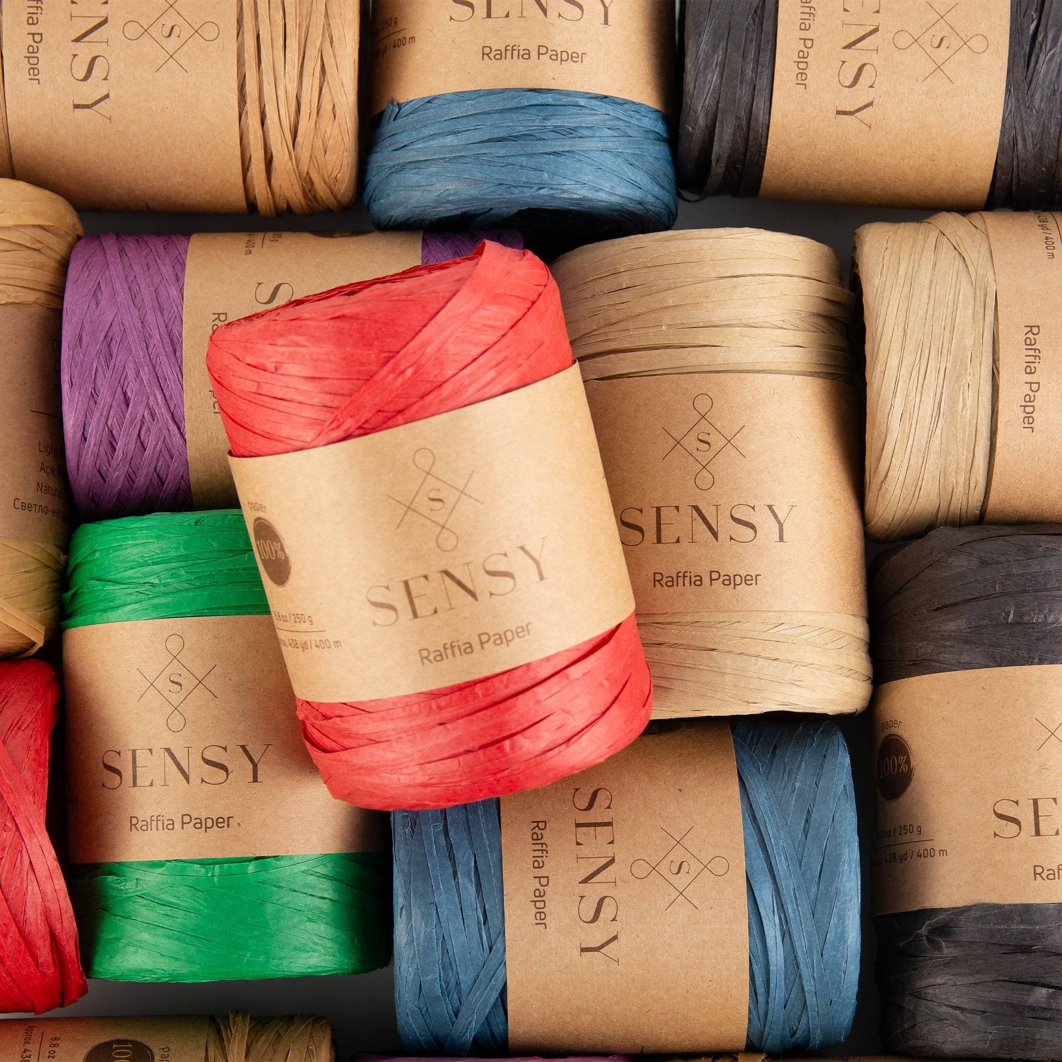 Sensy – wholesale Band – Sensy Premium 438 yards %100 pappersraffia9