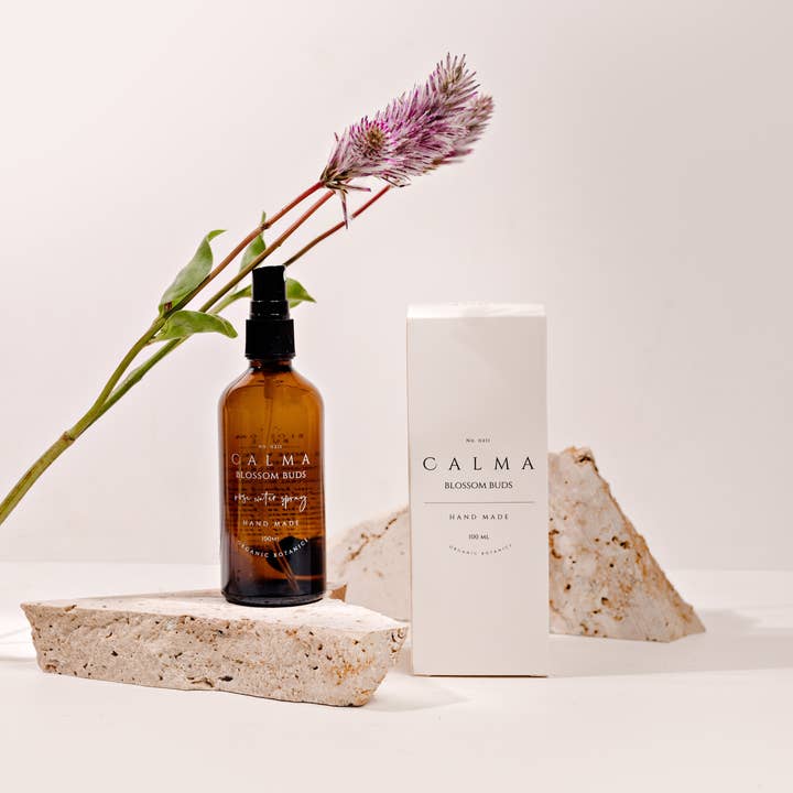 Calma Blossom Buds Rose Water Spray 100ml for wholesale by CALMA