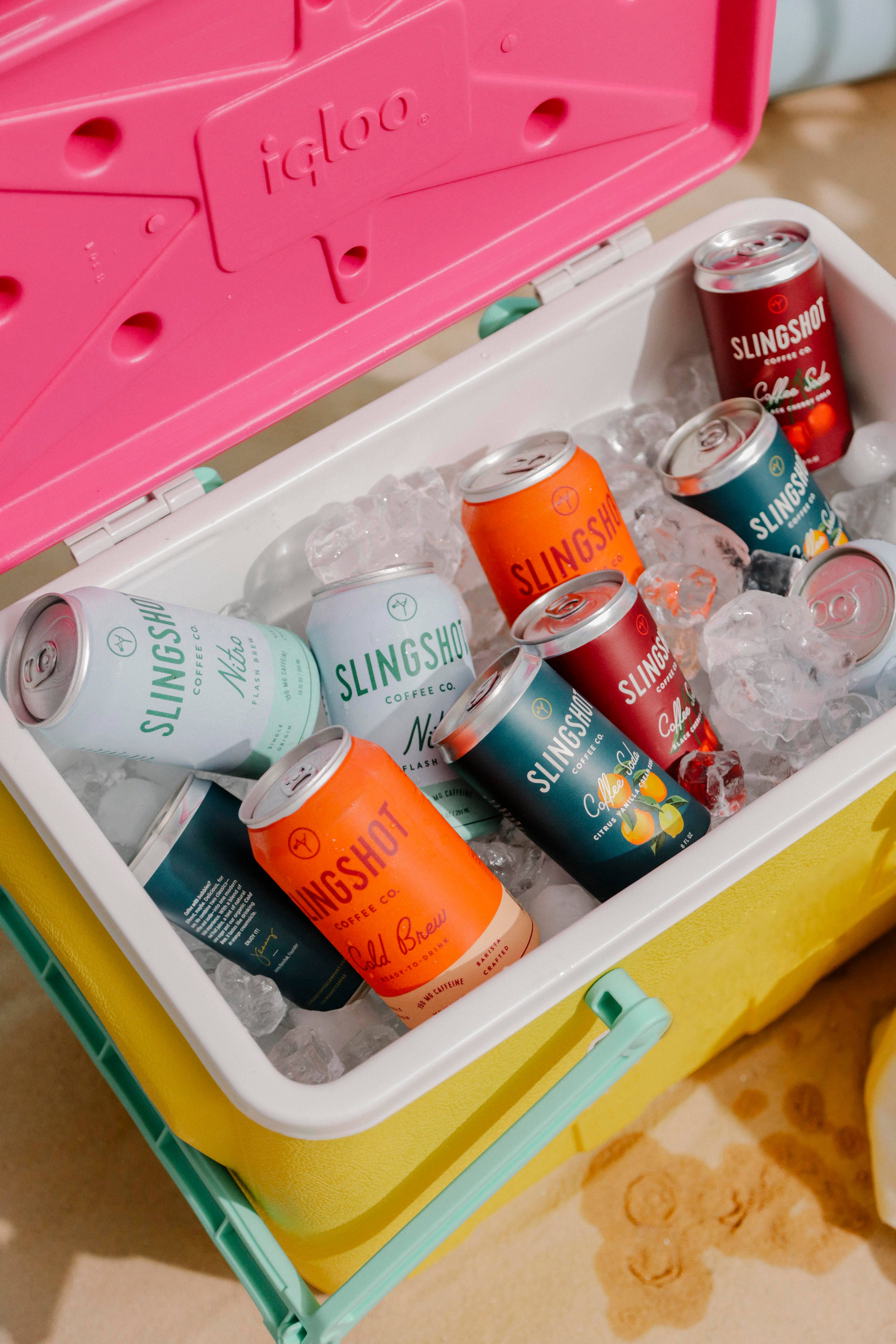 Slingshot Coffee Company - Wholesale Iced Coffee/Cold Brew - Nitro Flash Brew - (Case of Twelve)1