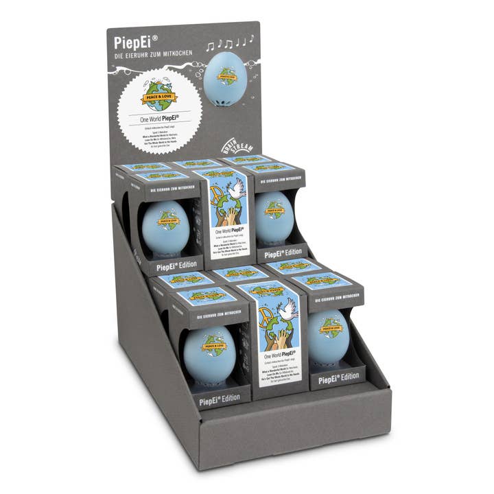 Brainstream – Engroshandel Display til forhandlere – Vis One World Beepei/18 stykker/smart æg timer