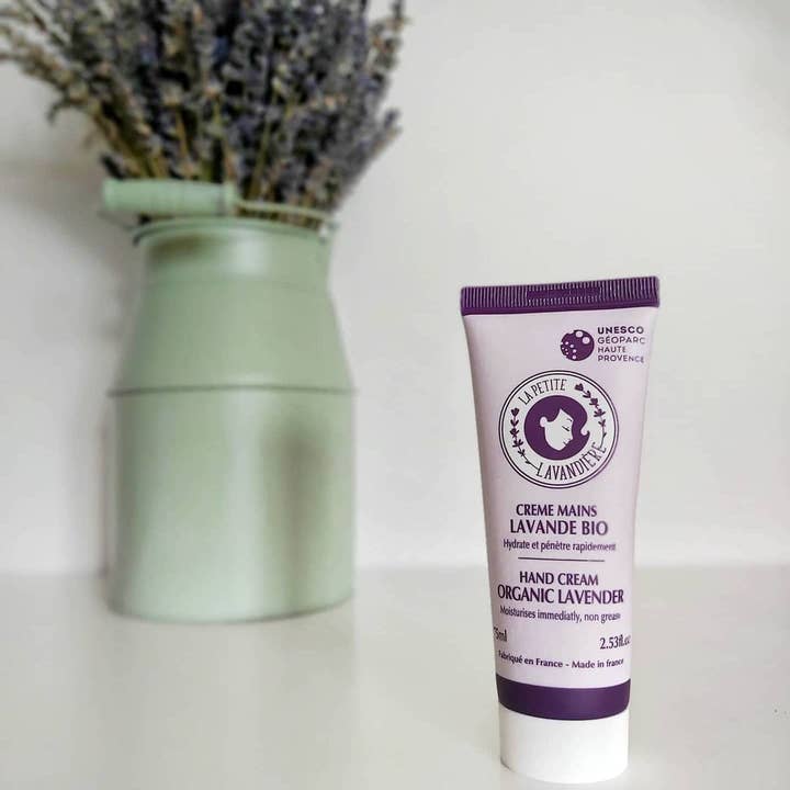 Nicolosi Créations - Wholesale Hand Cream/Lotion - Organic Lavender Hand Cream “La Petite Lavandière”