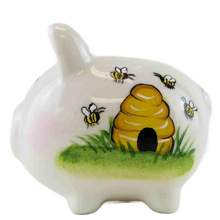 Honey Bear Piggy Bank - Discontinued Design for wholesale by Classy Art Designs, LLC