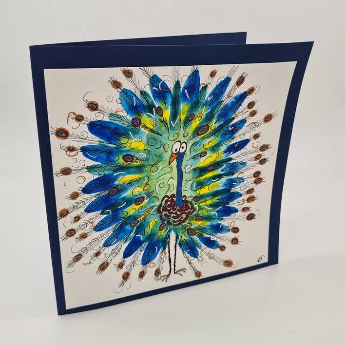 Grusskarte gefaltet (Sujet# 1409). Format DIN A6. für den Großhandel von CARD-ART