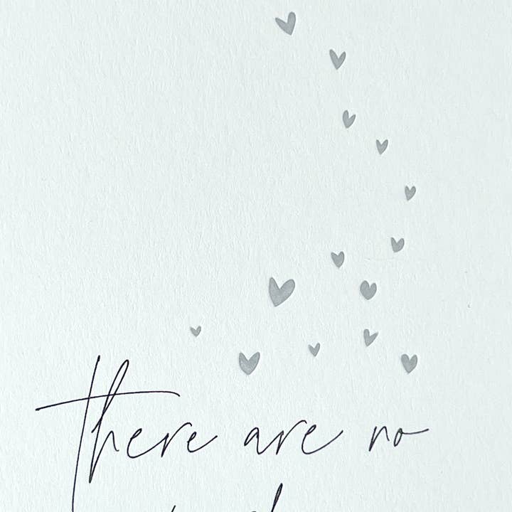 Penguin Ink - Vendita all'ingrosso Biglietti di condoglianze - Biglietto Tipografico Senza Parole1