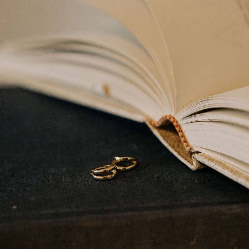 Mauve Jewelry Co. - Vendita all'ingrosso Orecchini a cerchio - Orecchini a cerchio doppi Sadie1