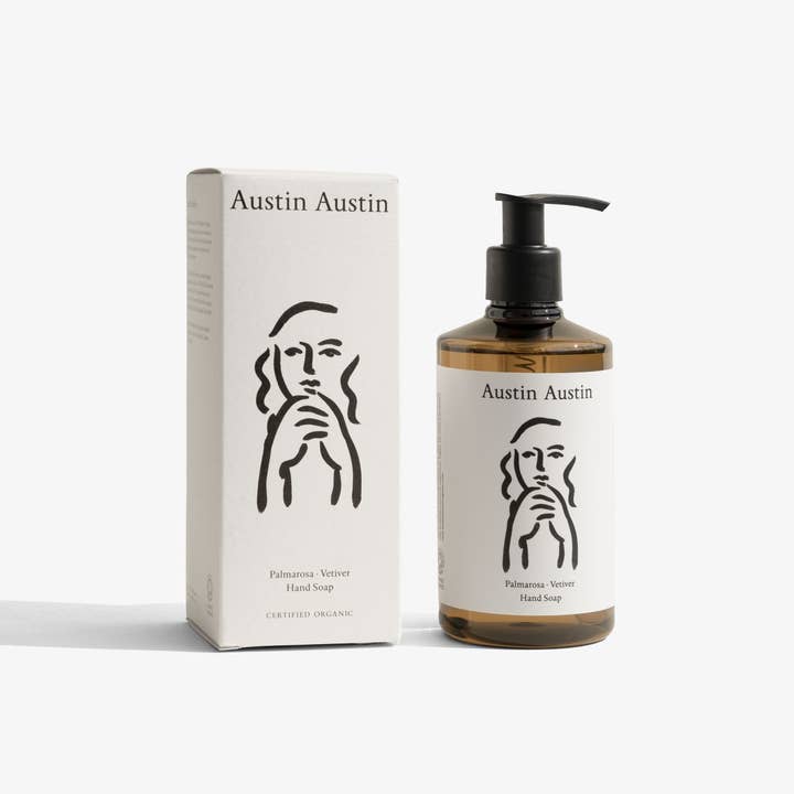 Austin Austin - Wholesale Hand soap/wash - Palmarosa & Vetiver Hand Soap 1