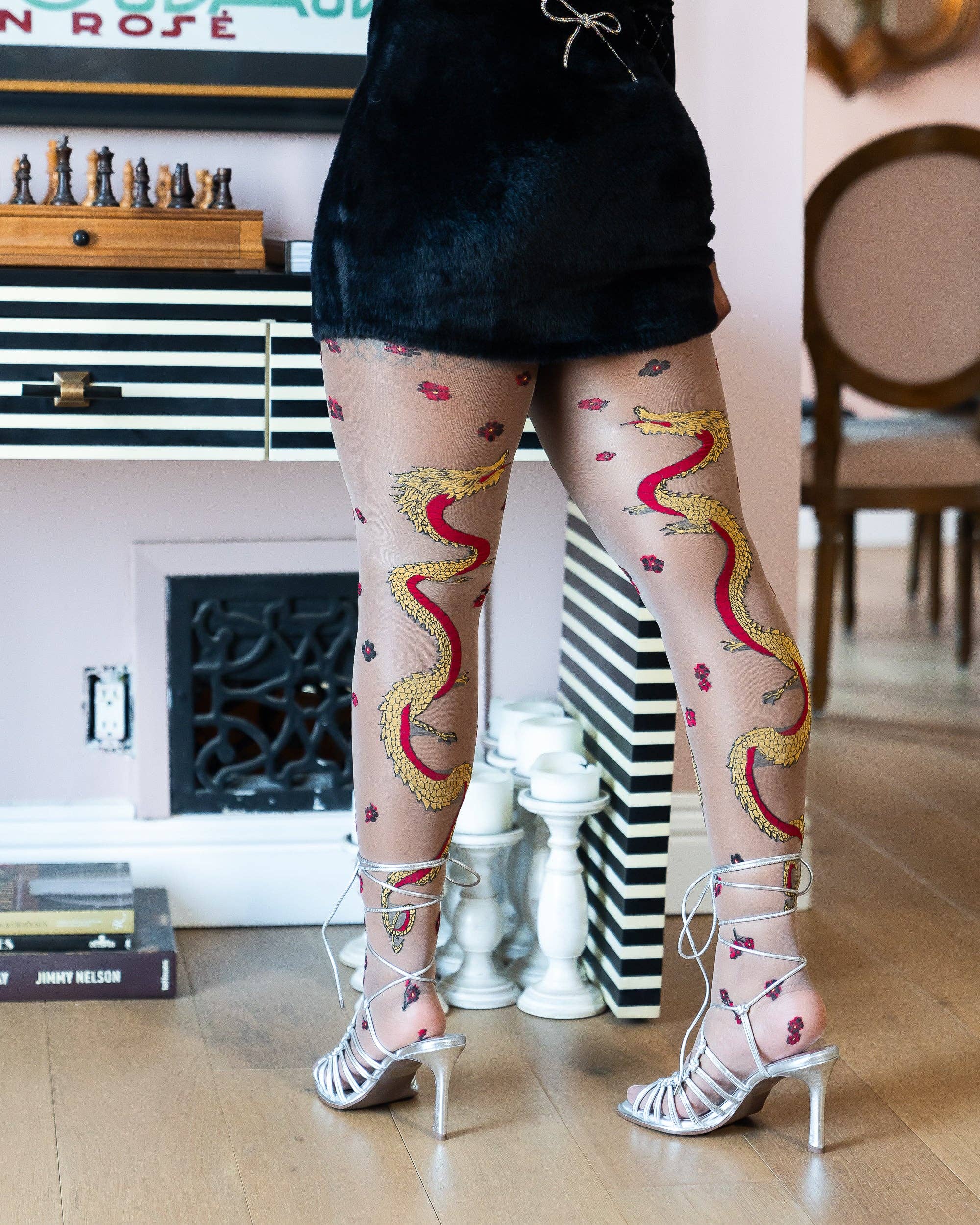 Sock Candy - Wholesale Tights - Women's - Year of the Dragon Sheer Tights3