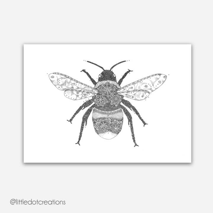 A3 Print - Hommel voor wholesale door Little Dot Creations