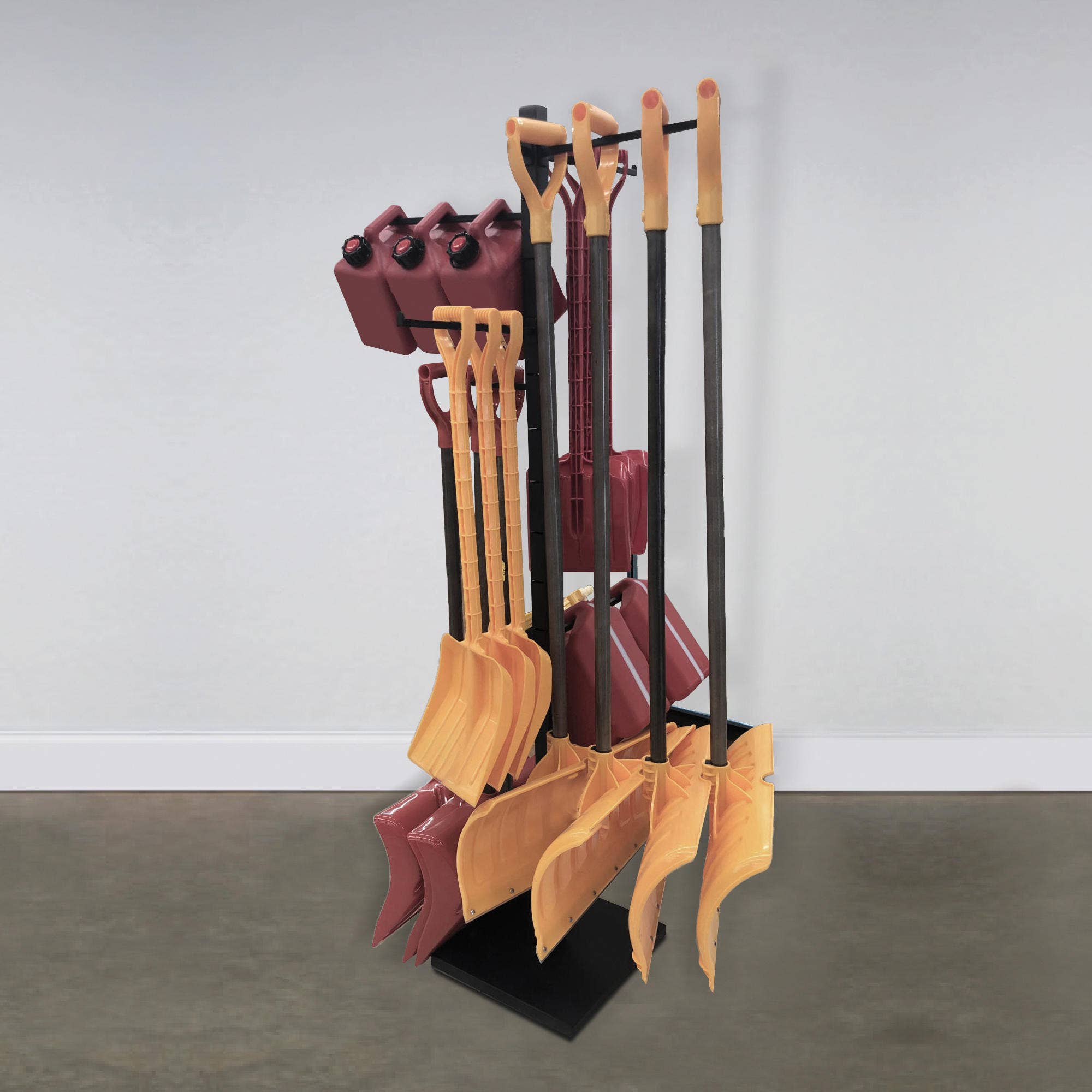 Tripar International - Vente Support/étui pour présentoir - Présentoir sur pied à 4 faces avec 12 bras réglables15