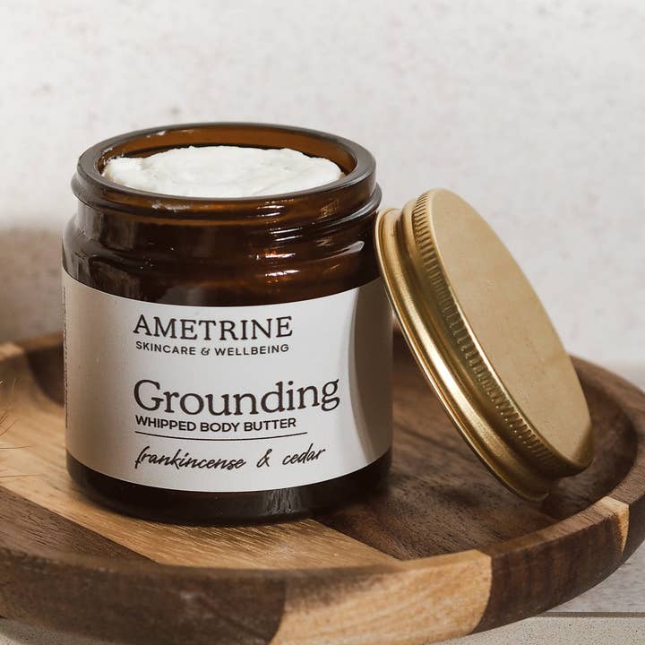 Grounding Body Butter for wholesale by Ametrine Skin