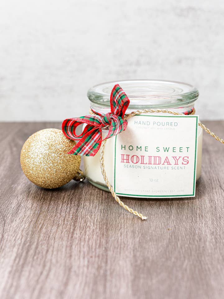 Season Signature Scent: Home Sweet Holidays for wholesale by Celebrity Candle Co.