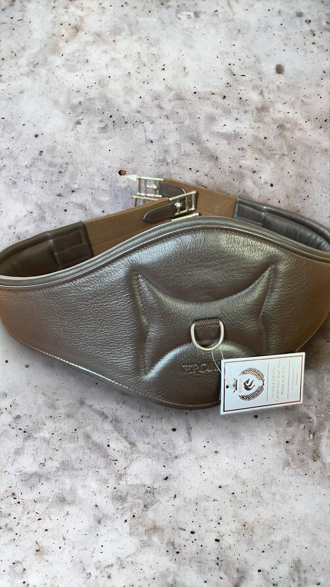 EPONIA EQUESTRIAN LIFESTYLE - Vente Équipement d’équitation - Sangle polyvalente en cuir véritable souple1