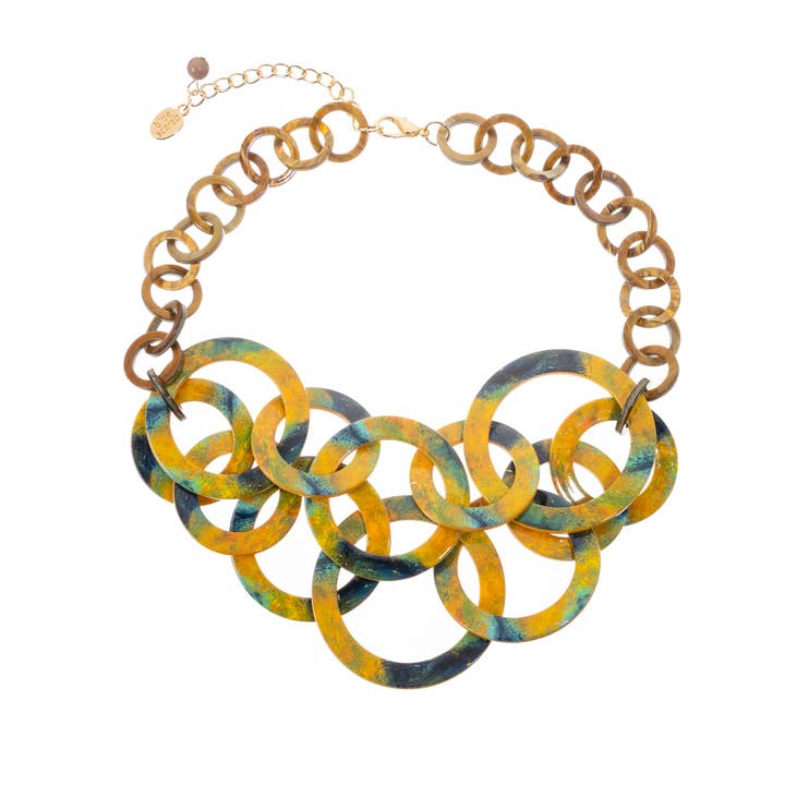 Collier Vénus (Jaune) pour la vente par Blue Scarab