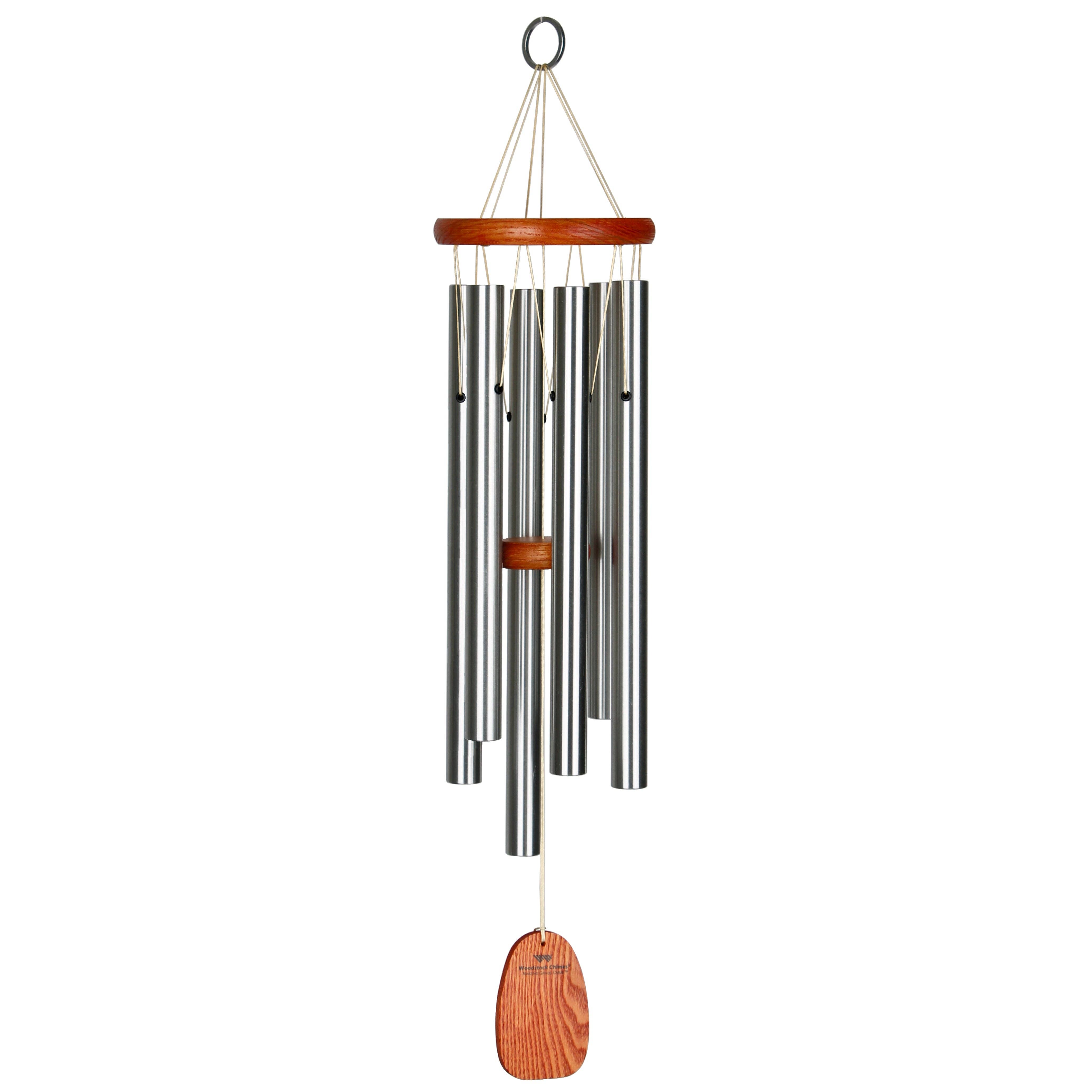 Woodstock Chimes - Wholesale Wind Chime - Amazing Grace® Chime - Medium, Silver2