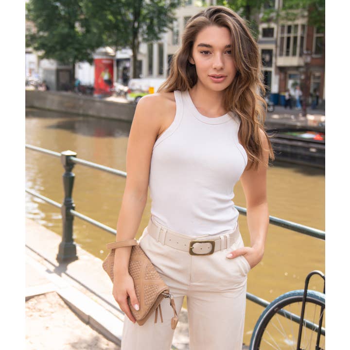 Amsterdam Heritage Leather Belts, Bags, Jackets & Apparel - Wholesale Belt - Women's - Jodi | Classic Leather Belt for Women - Belts for Jeans10