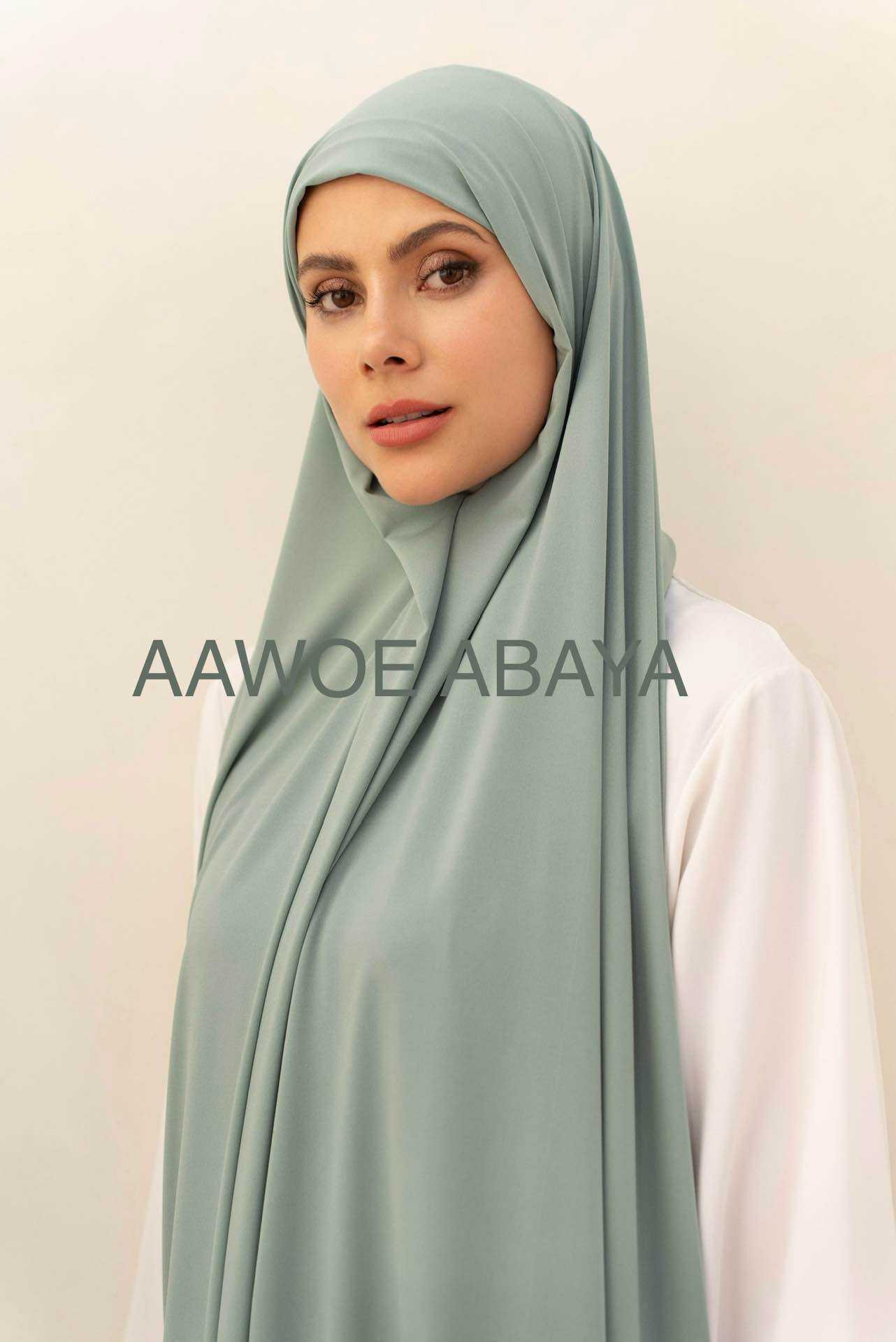 Aawoe Abaya - Wholesale Hijab - Women's - Elegant Long-Sleeve Shawl - 2484-HIJ44