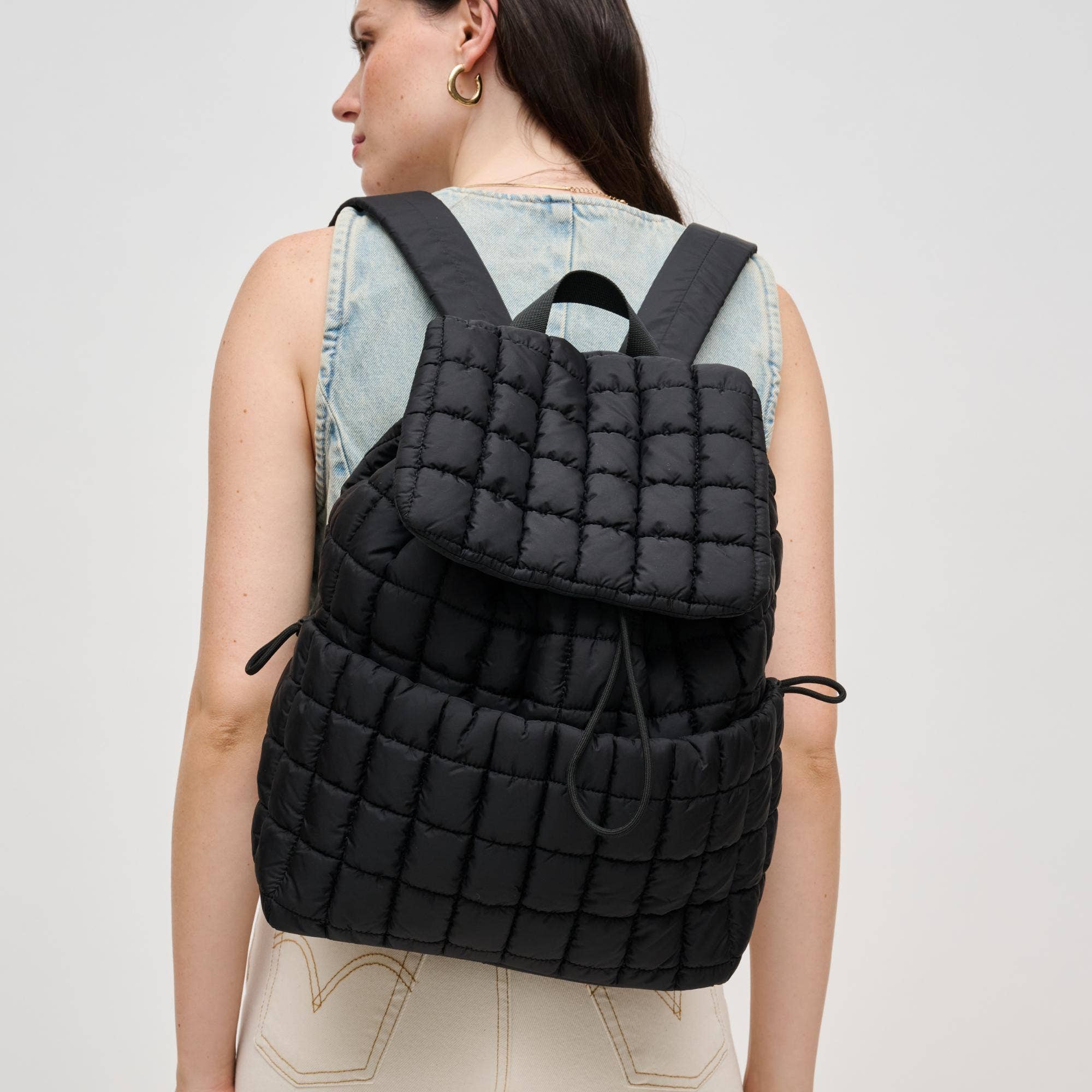Urban Expressions - Wholesale Backpack - Women's - Alex Quilted Puffer Backpack1