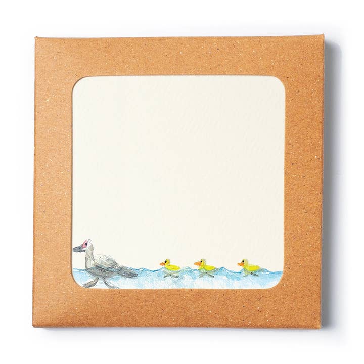 Mini Stationery Set - Ducks for wholesale by Piccola Arte