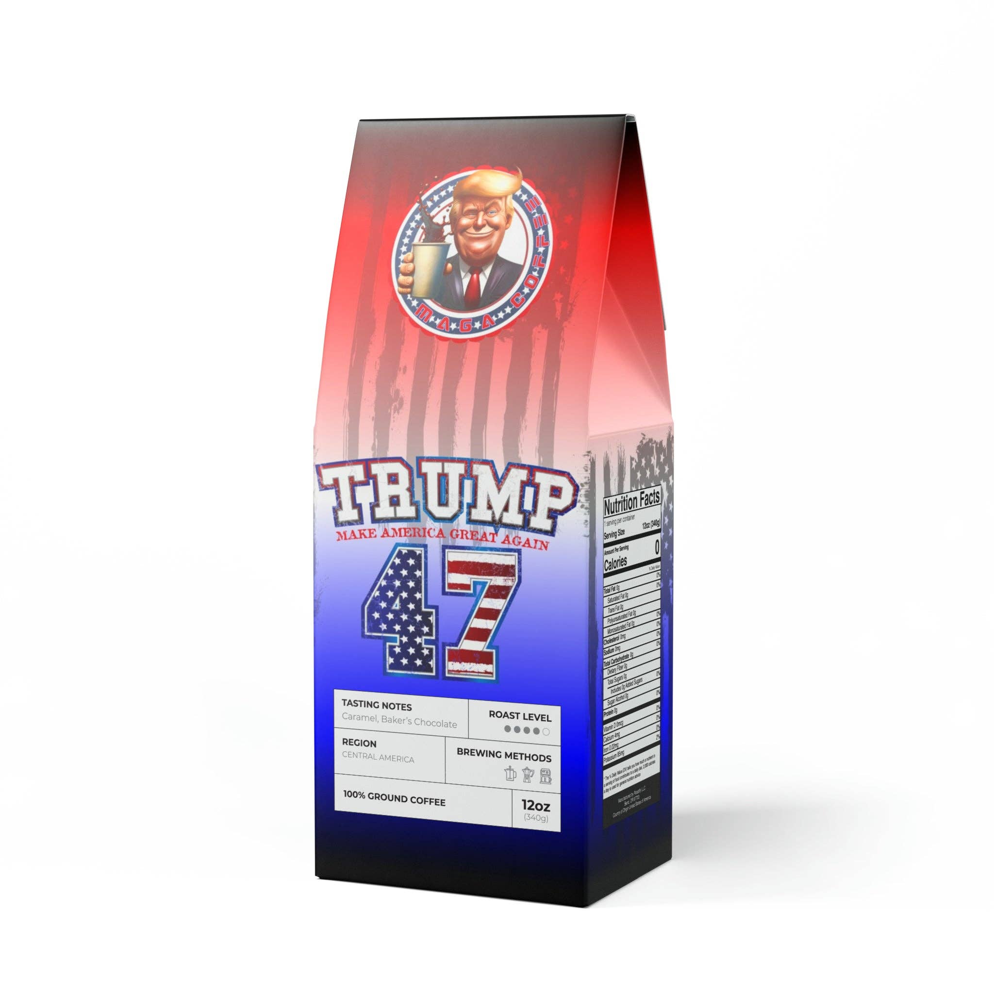 ThingymaGadgets - Wholesale Coffee Beans - Trump- Maga Coffee (Medium-Dark Roast)3
