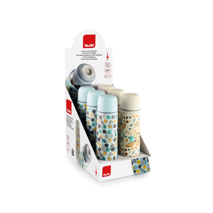 Ibili - Wholesale Insulated Mug/Tumbler - IBILI - Forest Liquid Thermos 500 ml3