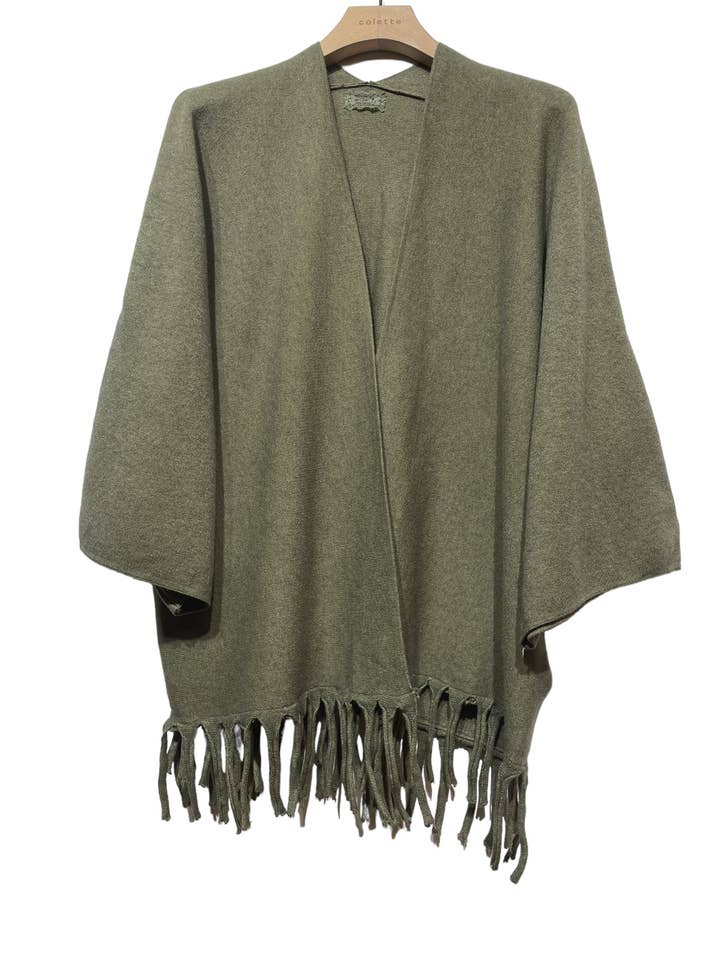 LINEN & COTTON HOUSE - Vente Poncho – femme - 8332 PONCHO FALL WINTER CLOTHING 21