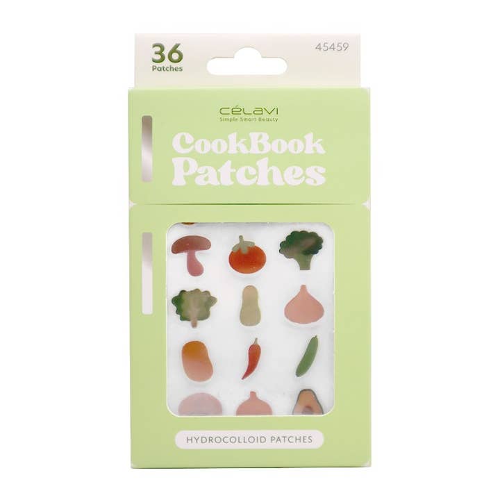 PINEAPPLE Beauty - Wholesale Acne/Hydrocolloid Patch - Celavi 45459 Cookbook Hydrocolloid Patches - 12pc