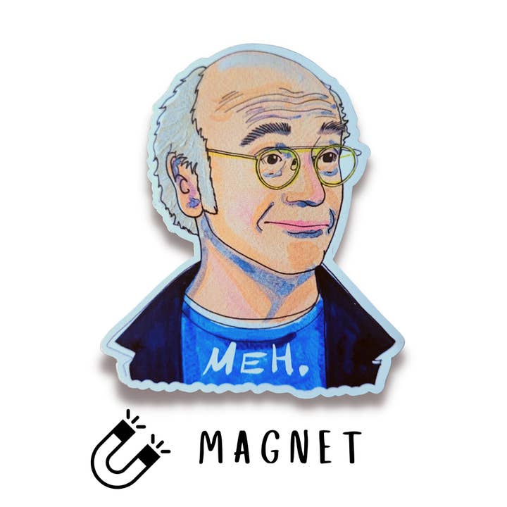 Larry David MEH Magnet für den Großhandel von Salt & Paper