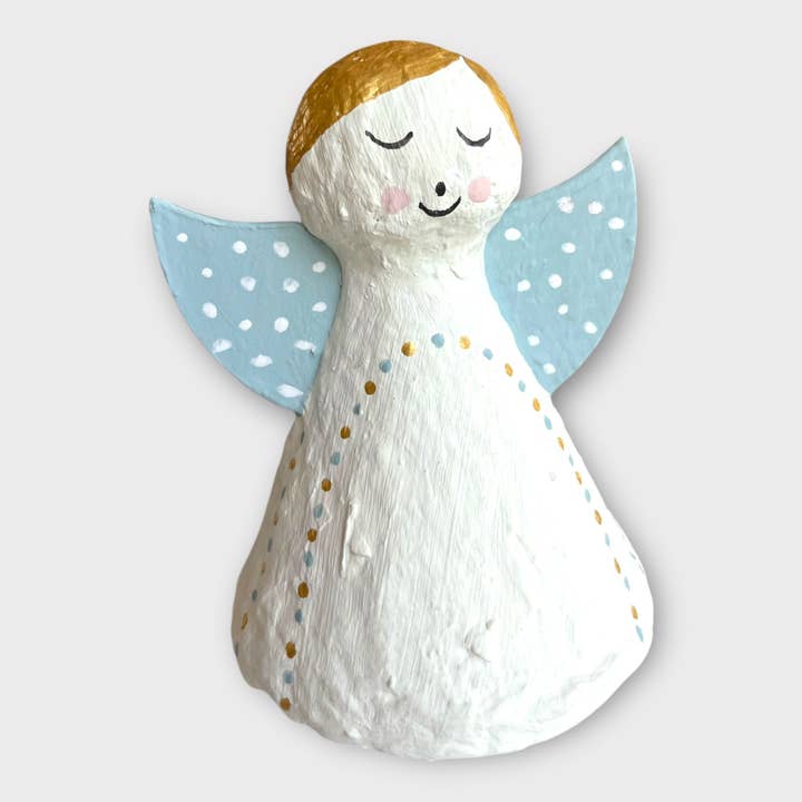 Angel, light blue for wholesale by XO Handcraft