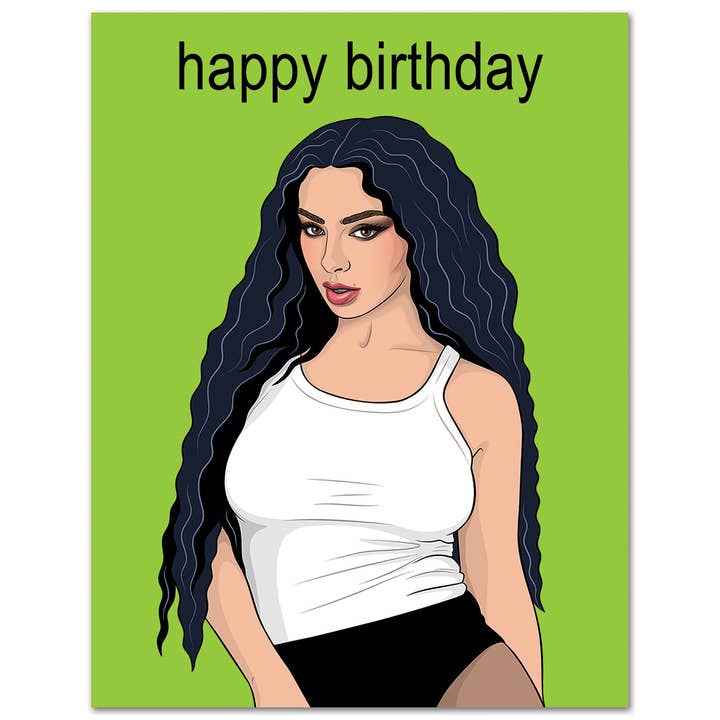 THE FOUND - Wholesale Birthday card - Charli XCX BRAT Birthday Card