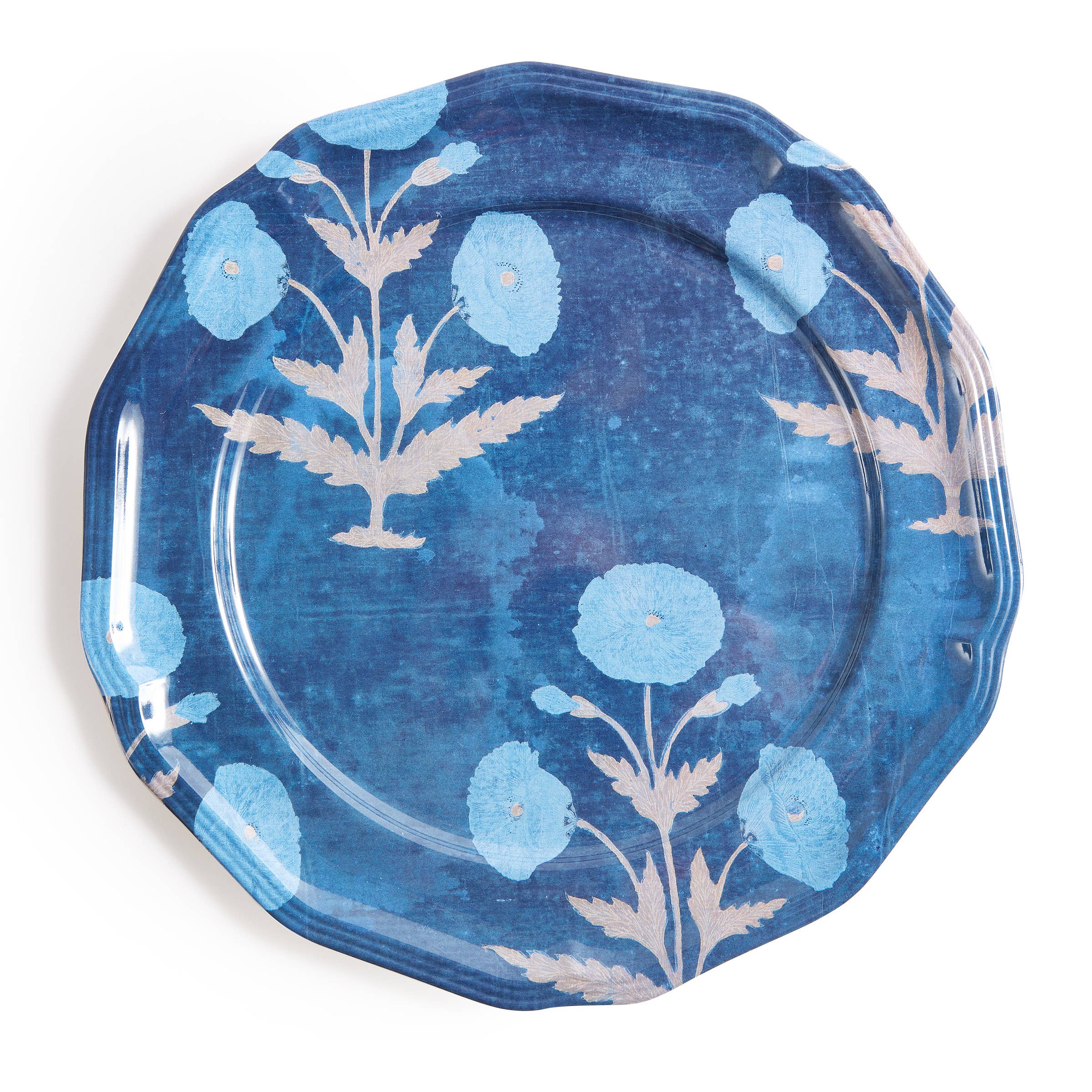 Siren Song - Wholesale Dinner Plate - Poppy Blue Side Plates Set of Four3