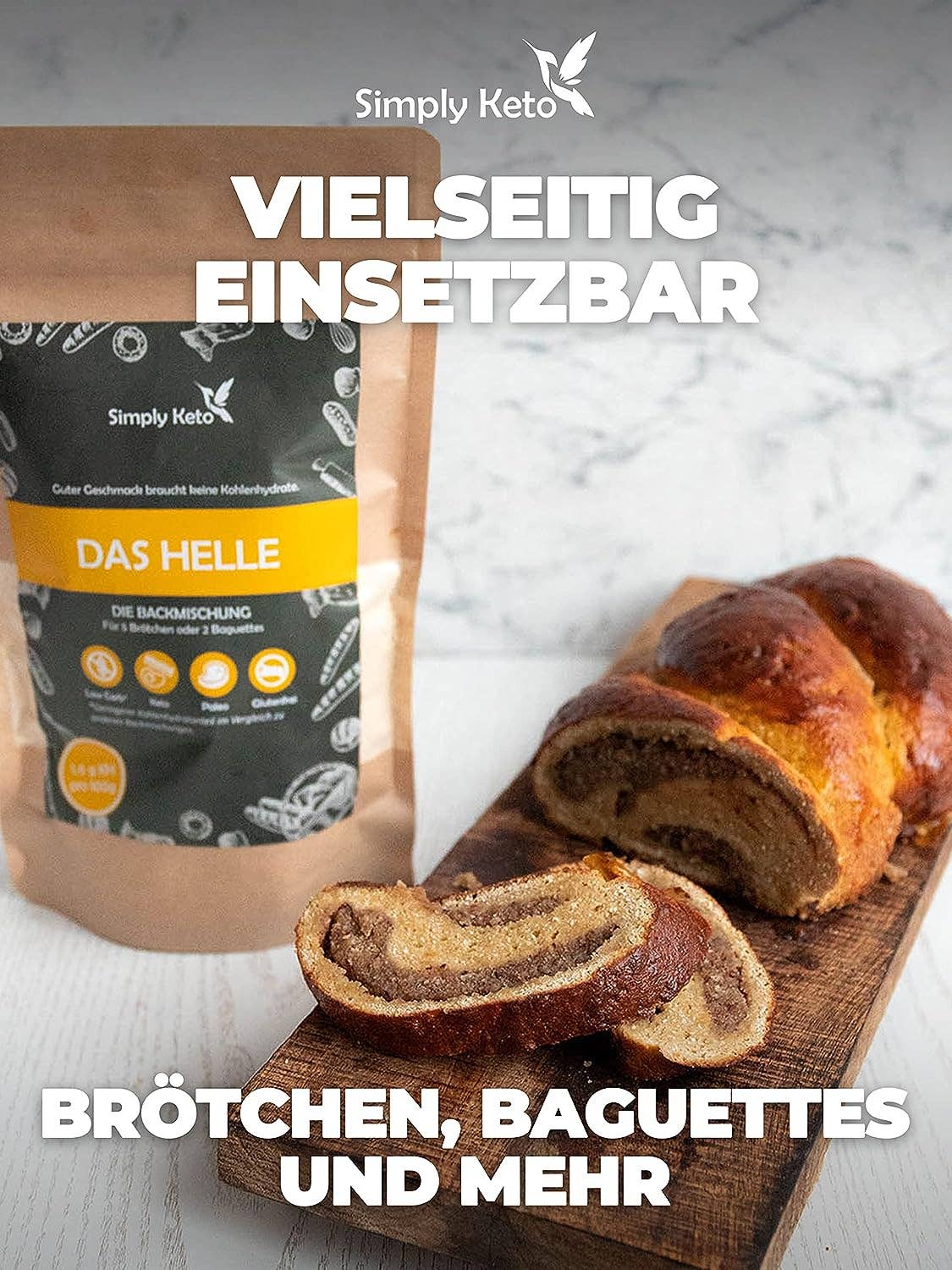 Simply Keto – wholesale Brödmix – vegansk låg-carb brödblandning5