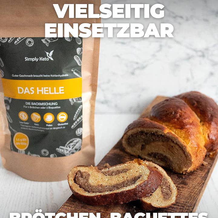 Simply Keto - Wholesale Bread Mix - vegan low-carb bread mix5