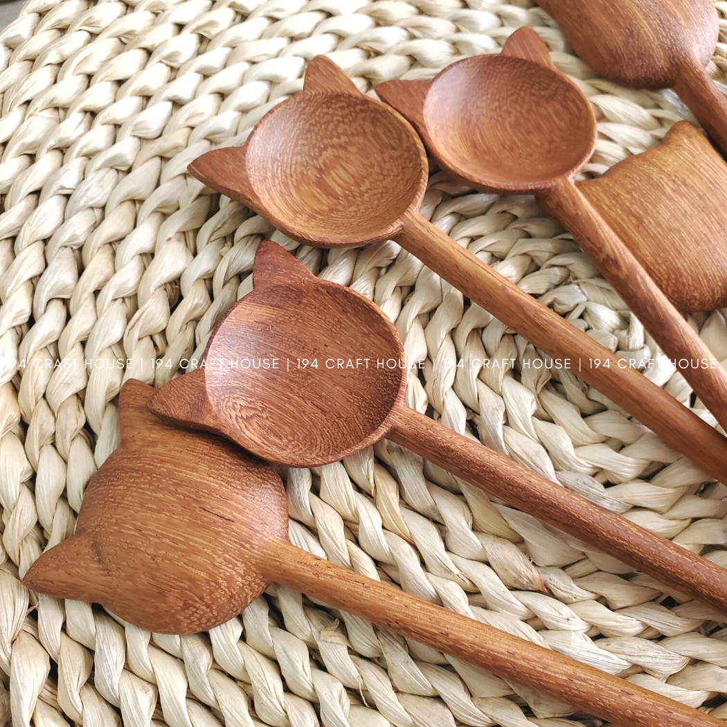 194 Craft House - Wholesale Kitchen Spoon - Hand-Carved Wooden Spoon - Home Decor and Gifts4