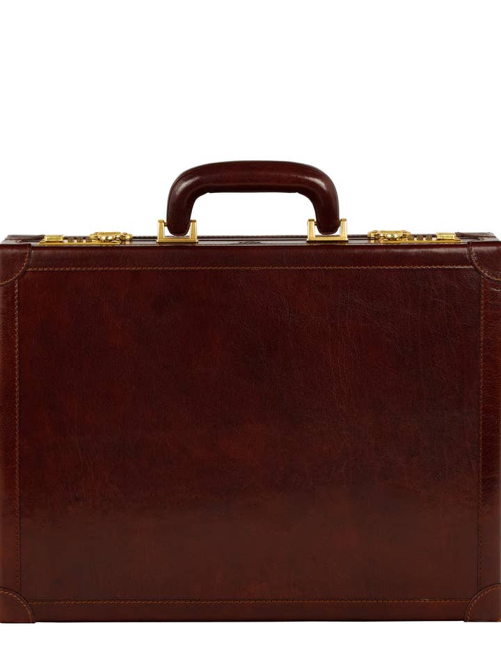 Mallette en cuir - Un héritage pour la vente par Time Resistance