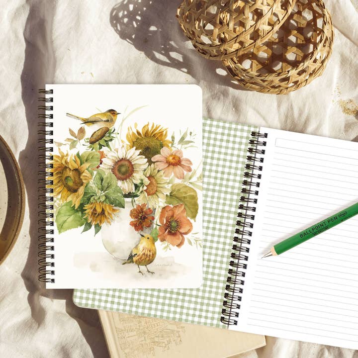Legacy - Wholesale Notebook - Sunflower Whispers Medium Notebook1