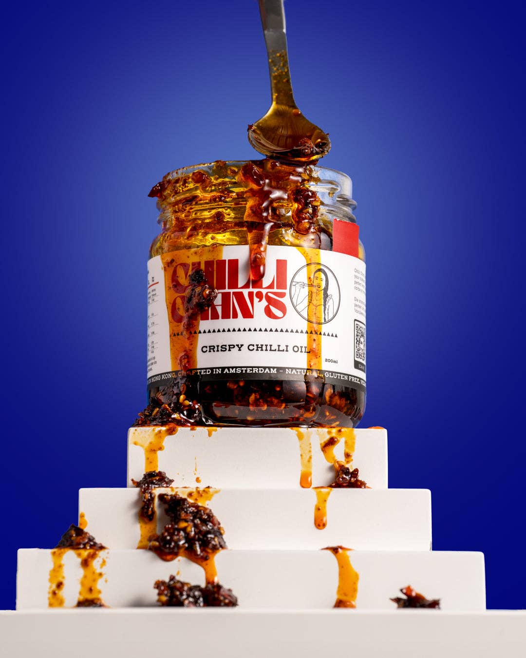 Chilli Chan's – Engroshandel Chilipasta – Sprød chil olie - almindelig (170 g)1