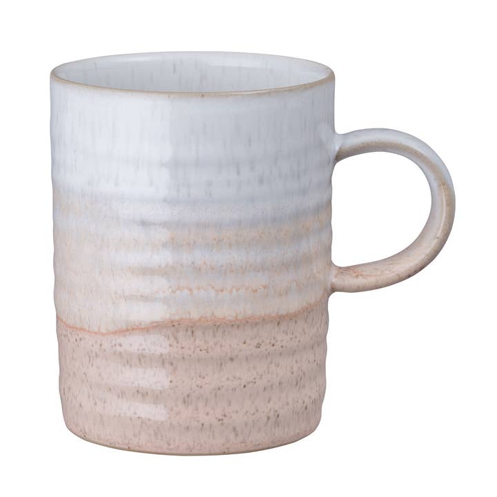 DENBY STONEWARE KILN CORAL RIDGED MUG for wholesale by Denby Brands
