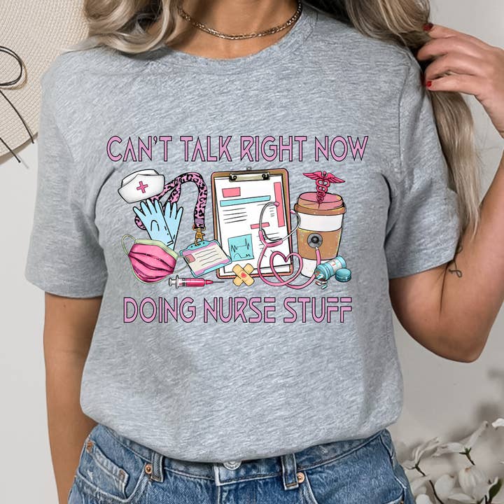 Can’t Talk Nurse Stuff DTF for wholesale by Anthroverse