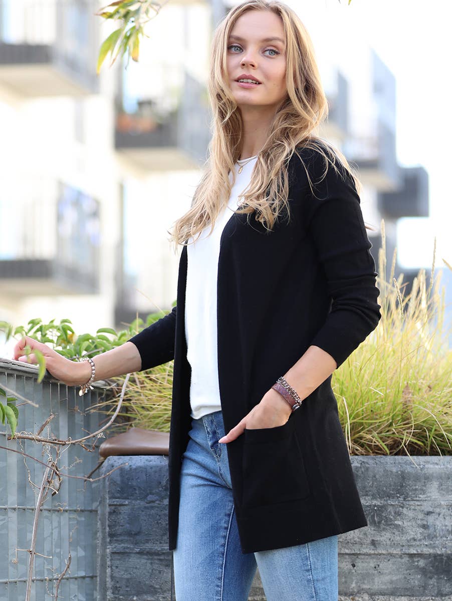 42POPS – wholesale Cardigan – Women’s – ",...SI-21342 RAGLAN SLV OPEN SWEATER CARDIGAN